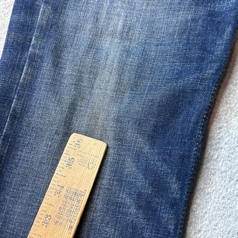 Levi's 527 Jeans Mens 32x30 (33x29) Blue Slim Bootcut Stretch Medium Wash Denim